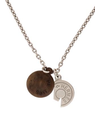 Hermès Carrousel Pendant Necklace