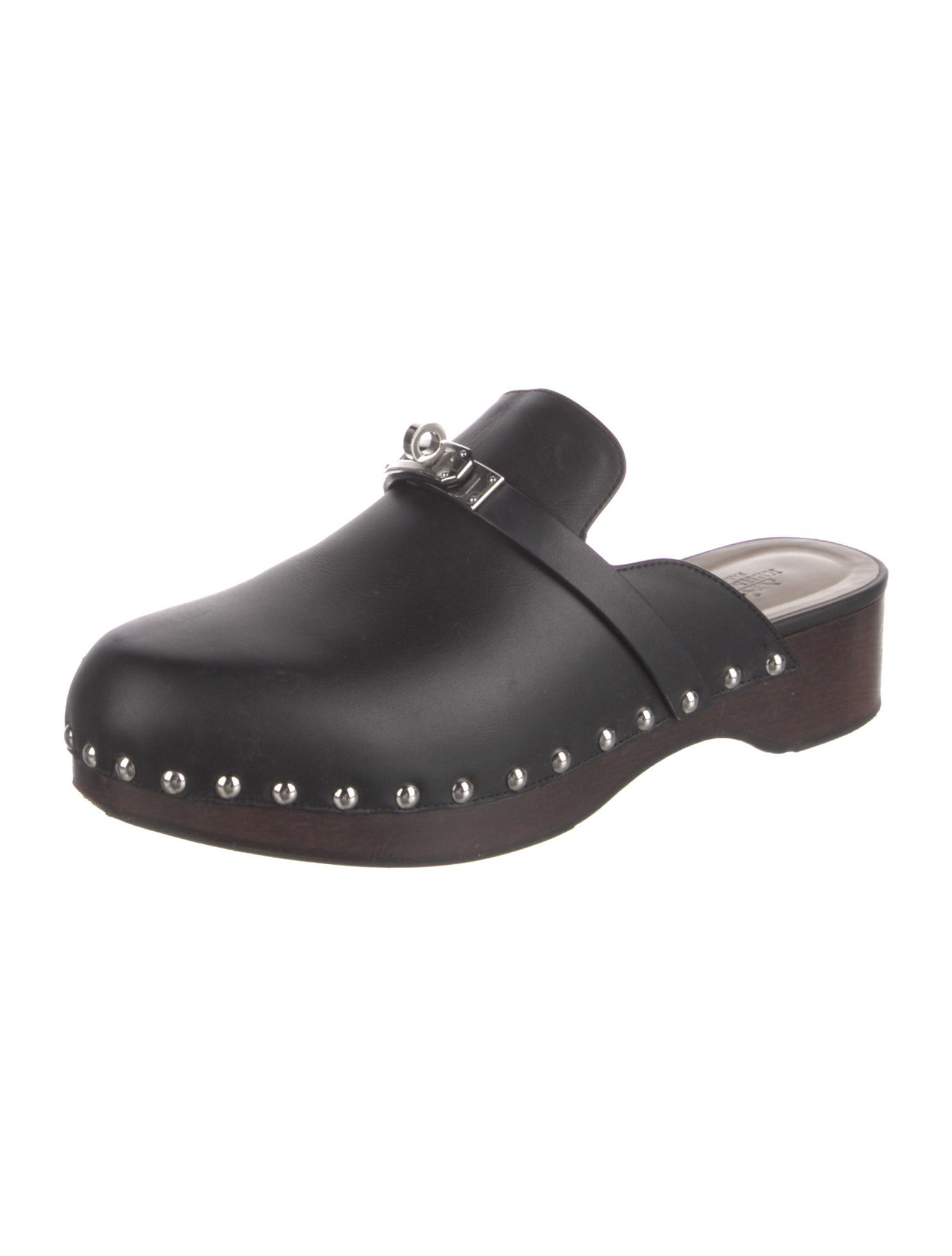 Hermès Carlotta Calfskin Mules