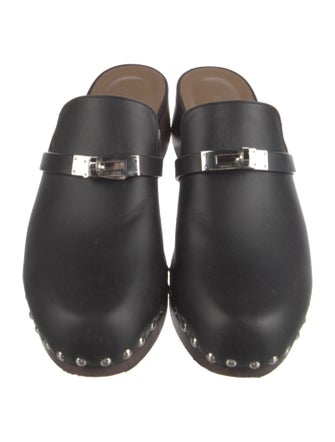 Hermès Carlotta Calfskin Mules