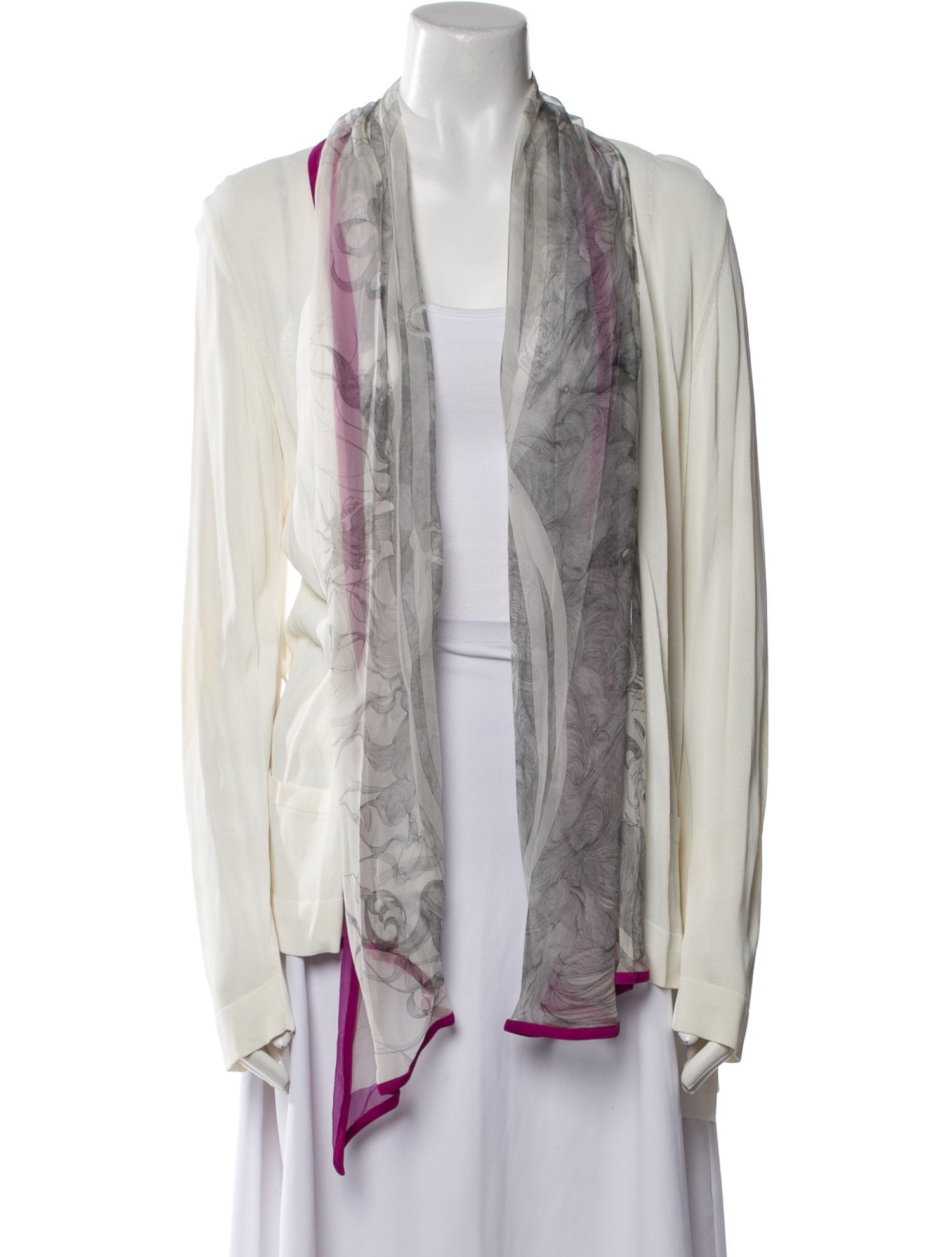 Hermès Silk Printed Sweater