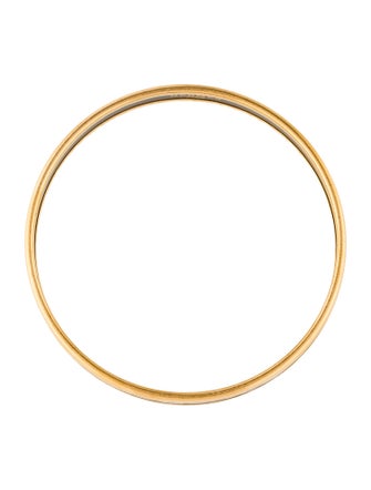 Hermès Narrow Enamel Bangle Bracelet