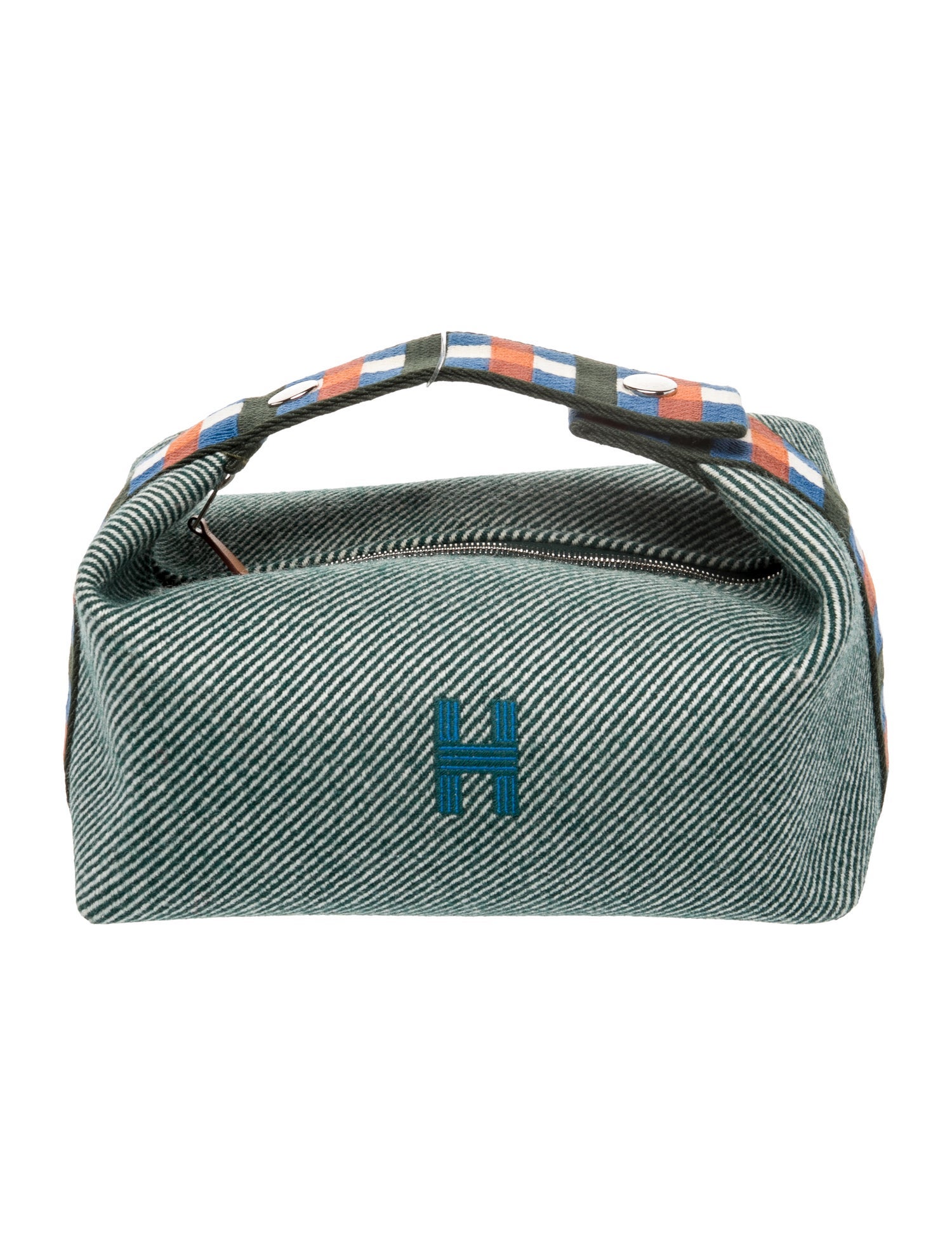 Hermès Small Natte Wool Bride-a-Brac Pouch