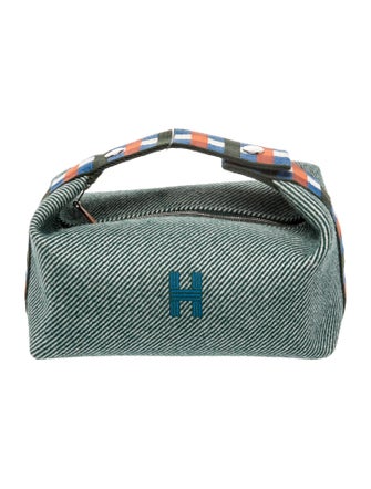 Hermès Small Natte Wool Bride-a-Brac Pouch