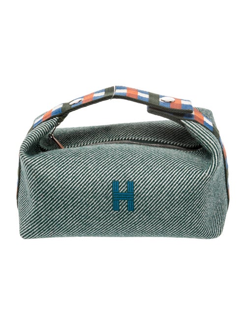 Hermès Small Natte Wool Bride-a-Brac Pouch