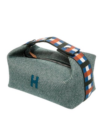 Hermès Small Natte Wool Bride-a-Brac Pouch