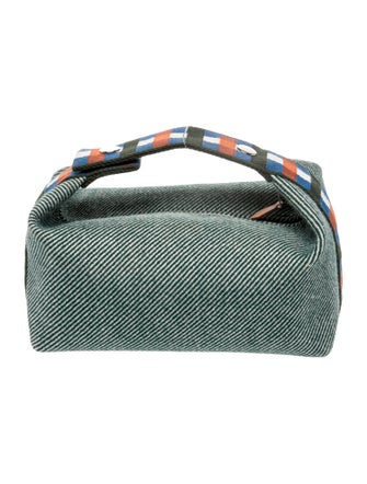 Hermès Small Natte Wool Bride-a-Brac Pouch