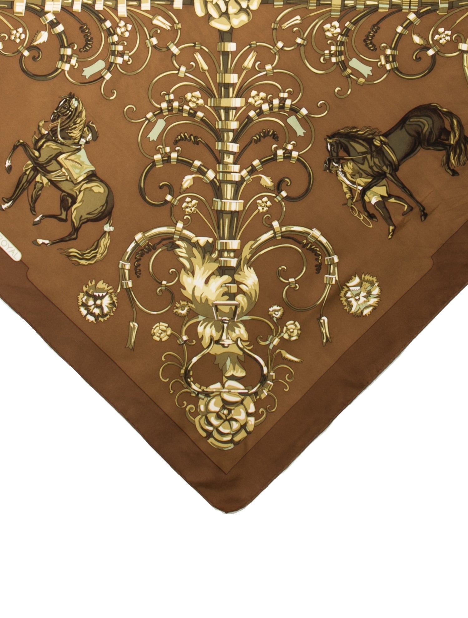 Hermès Parc Royal Silk Scarf