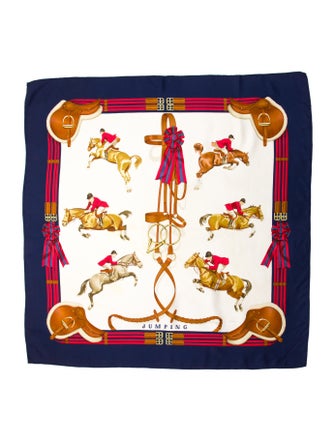 Hermès Jumping Silk Scarf
