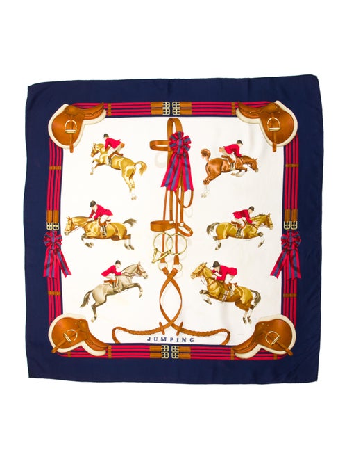 Hermès Jumping Silk Scarf