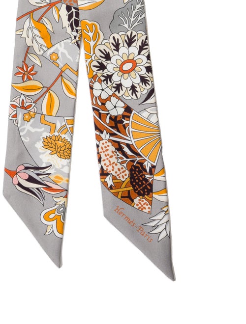 Hermès Silk Twilly Scarf