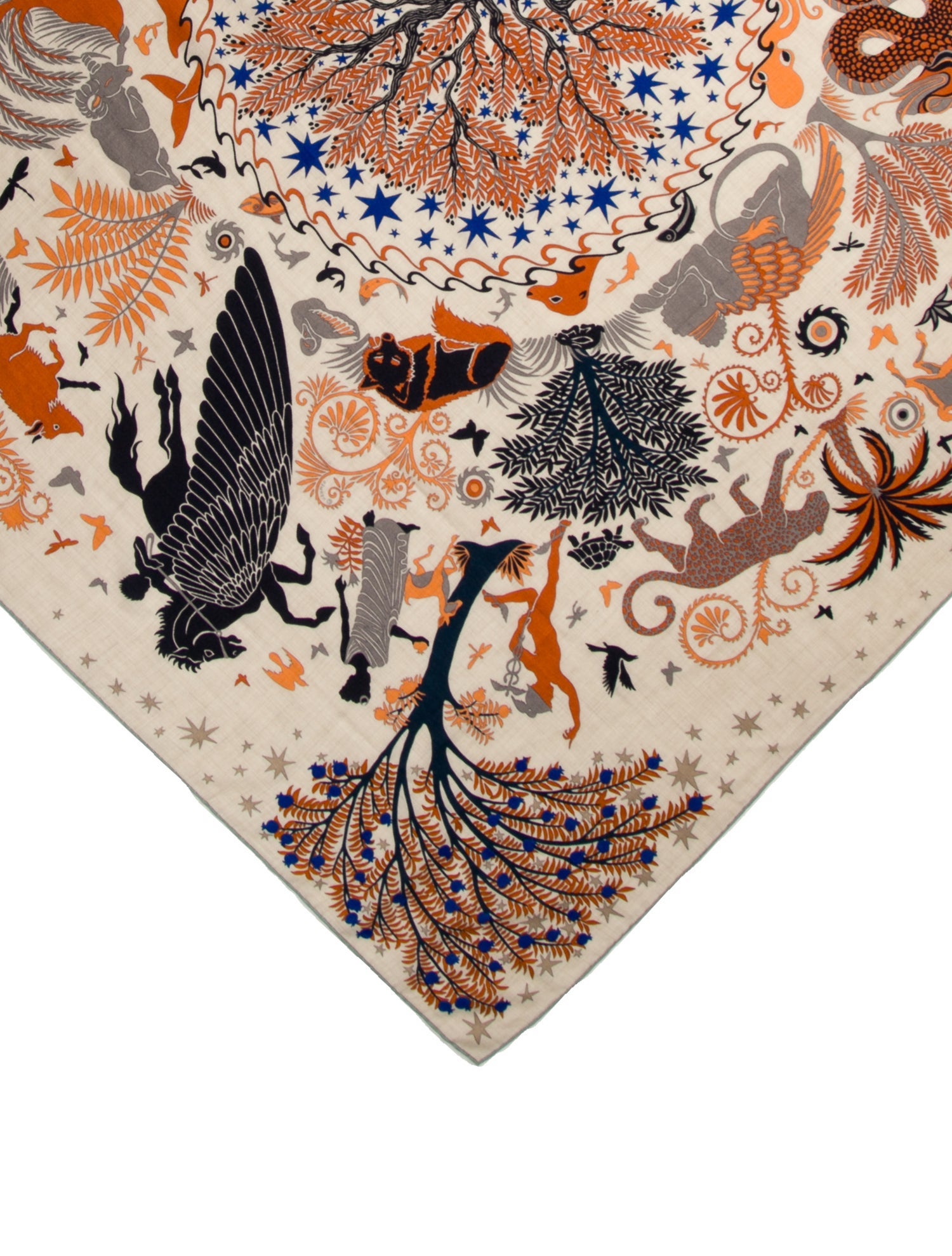 Hermès Sous Le Charme D'Orphee Cashmere Shawl