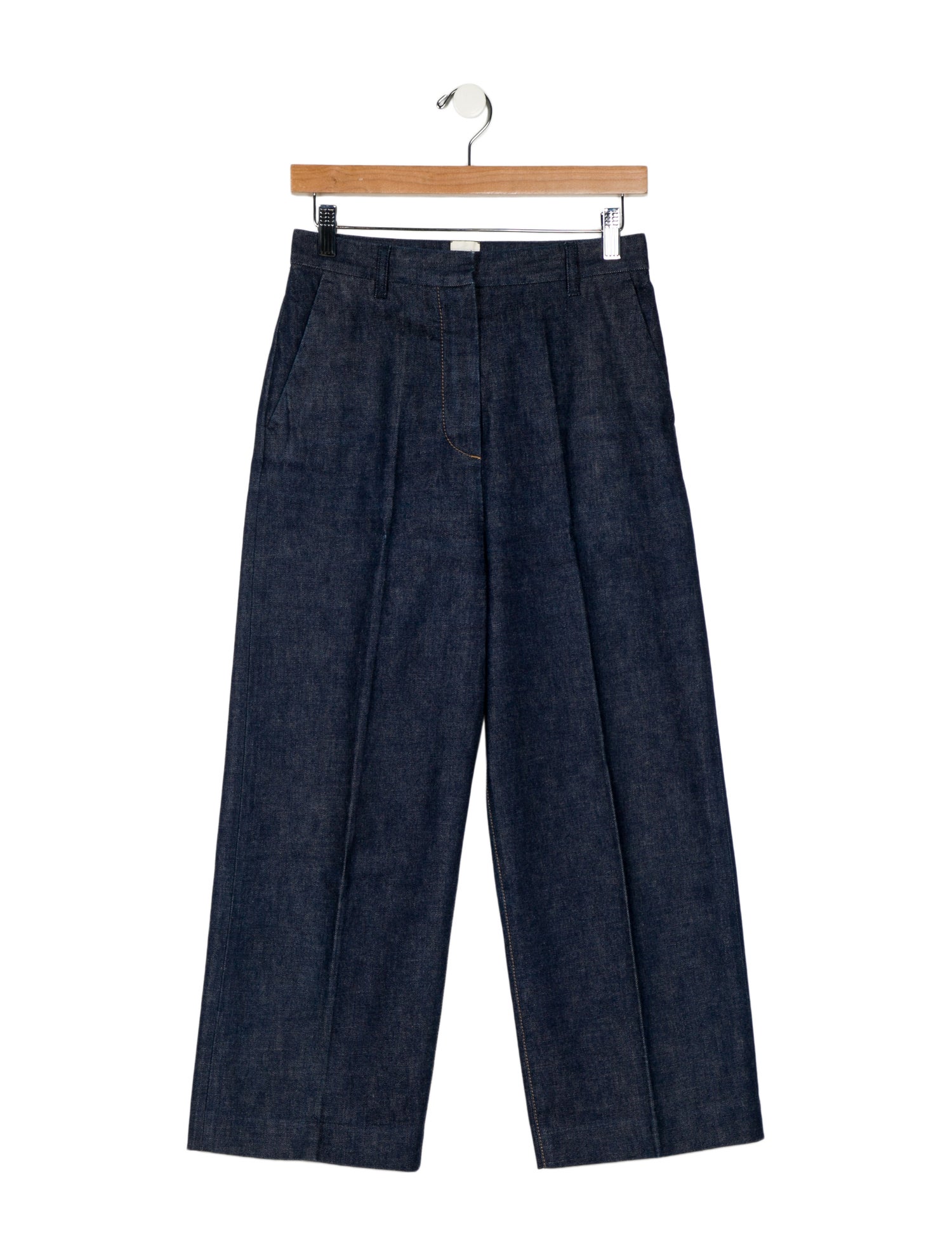 Hermès High-Rise Wide Leg Jeans