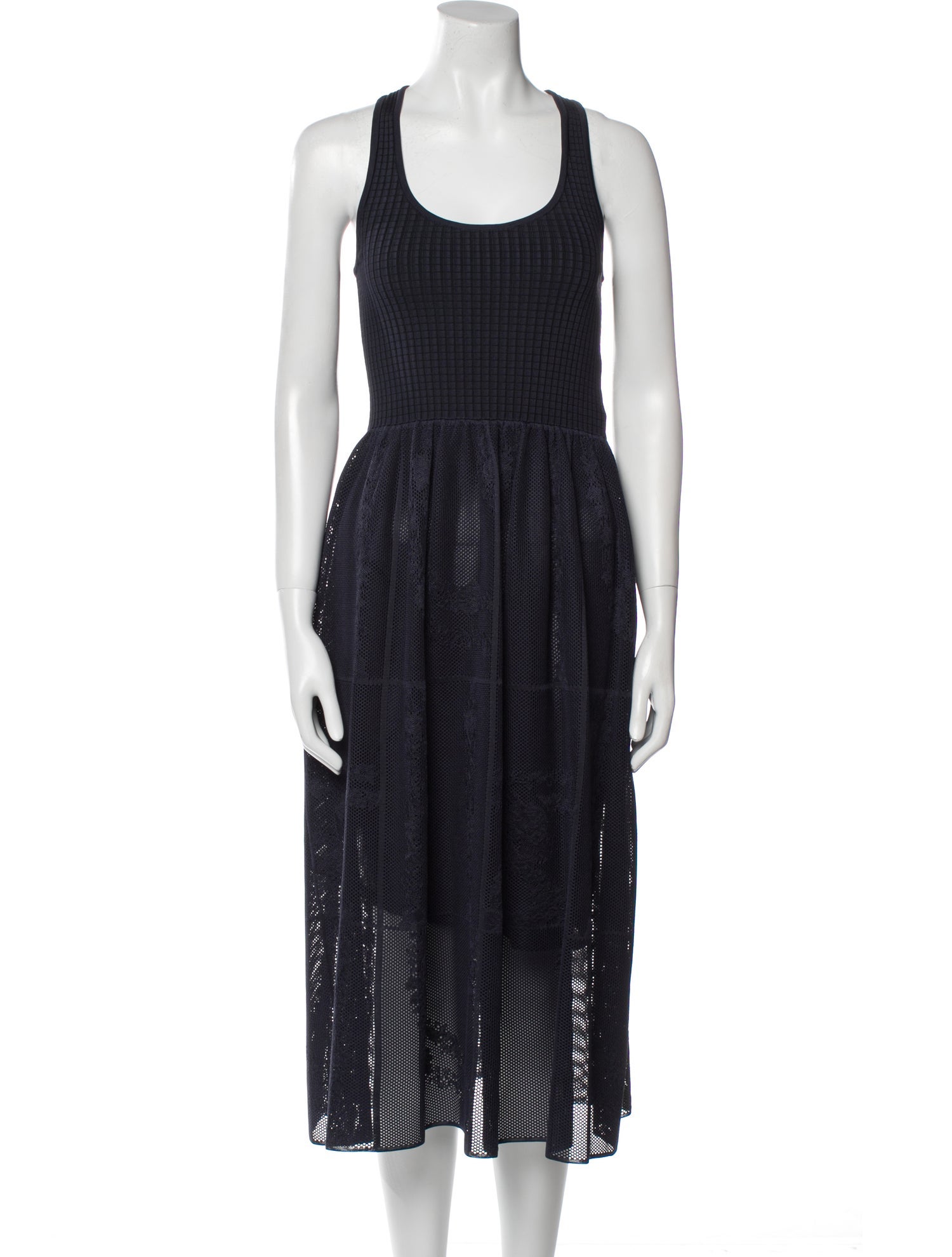 Hermès Silk Midi Length Dress w/ Tags