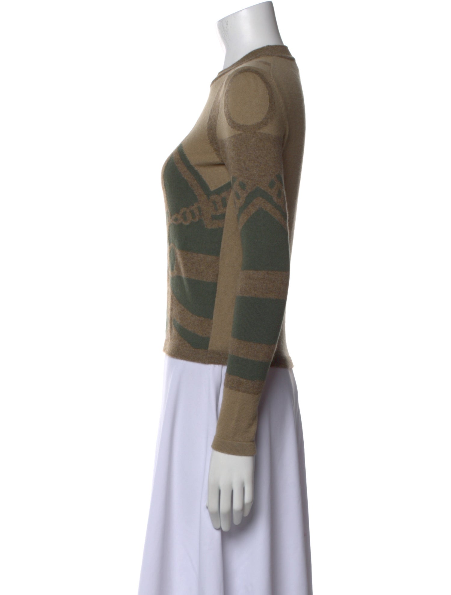 Hermès Cashmere Printed Sweater