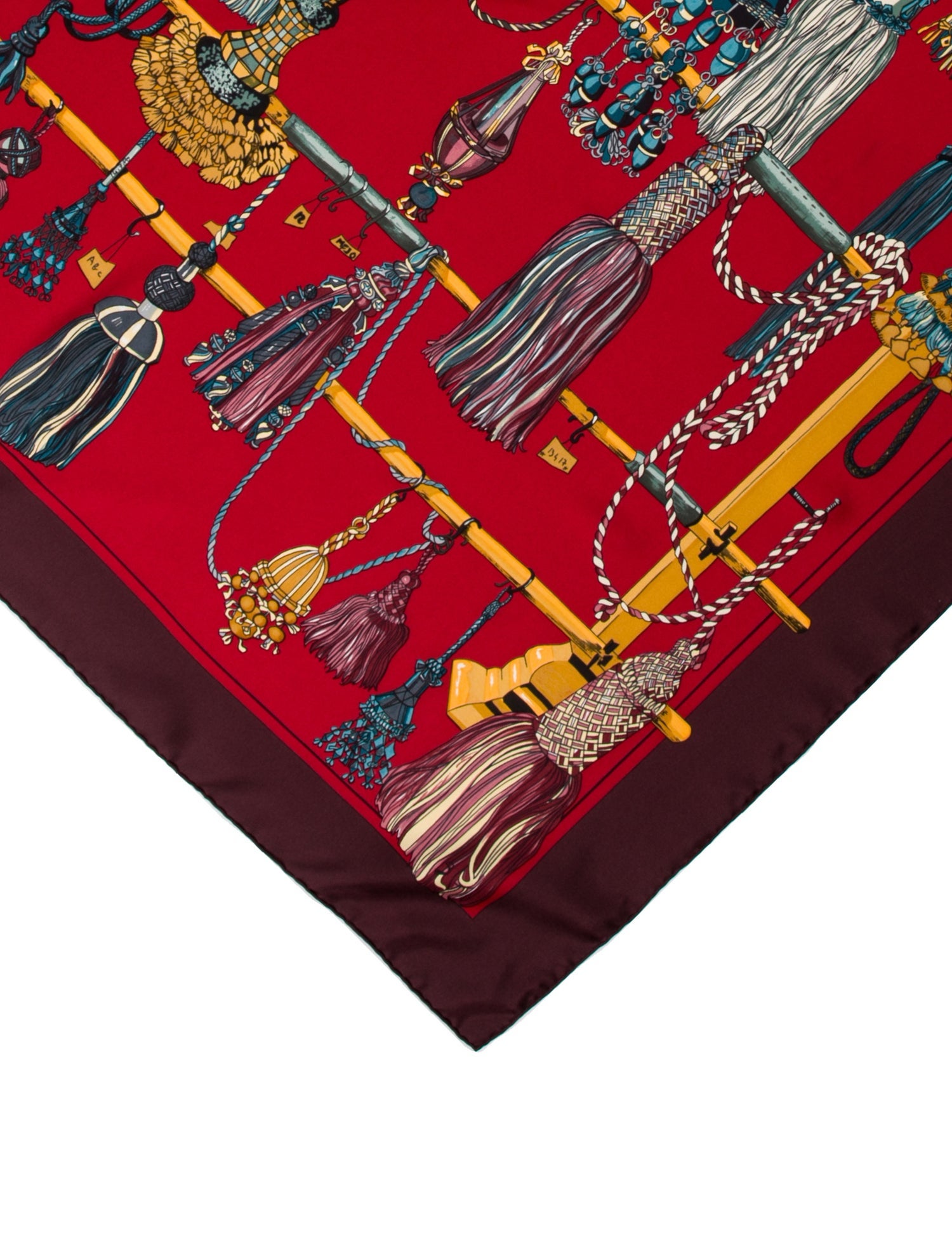 Hermès Pasementerie Silk Scarf