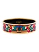 Hermès Enamel Wide Bangle Bracelet