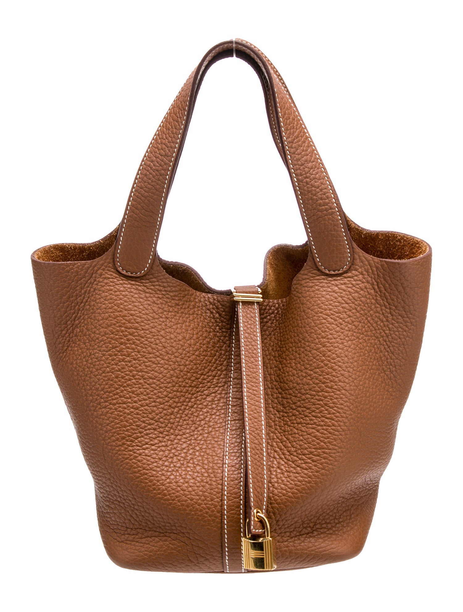 Hermès 2023 Clemence Leather Picotin 22