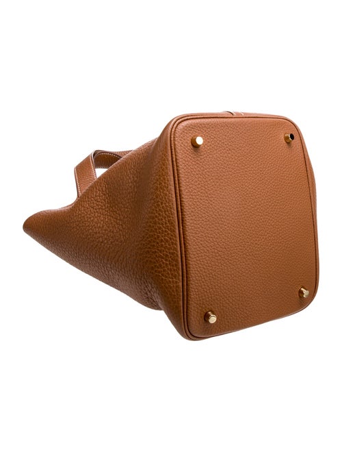 Hermès 2023 Clemence Leather Picotin 22