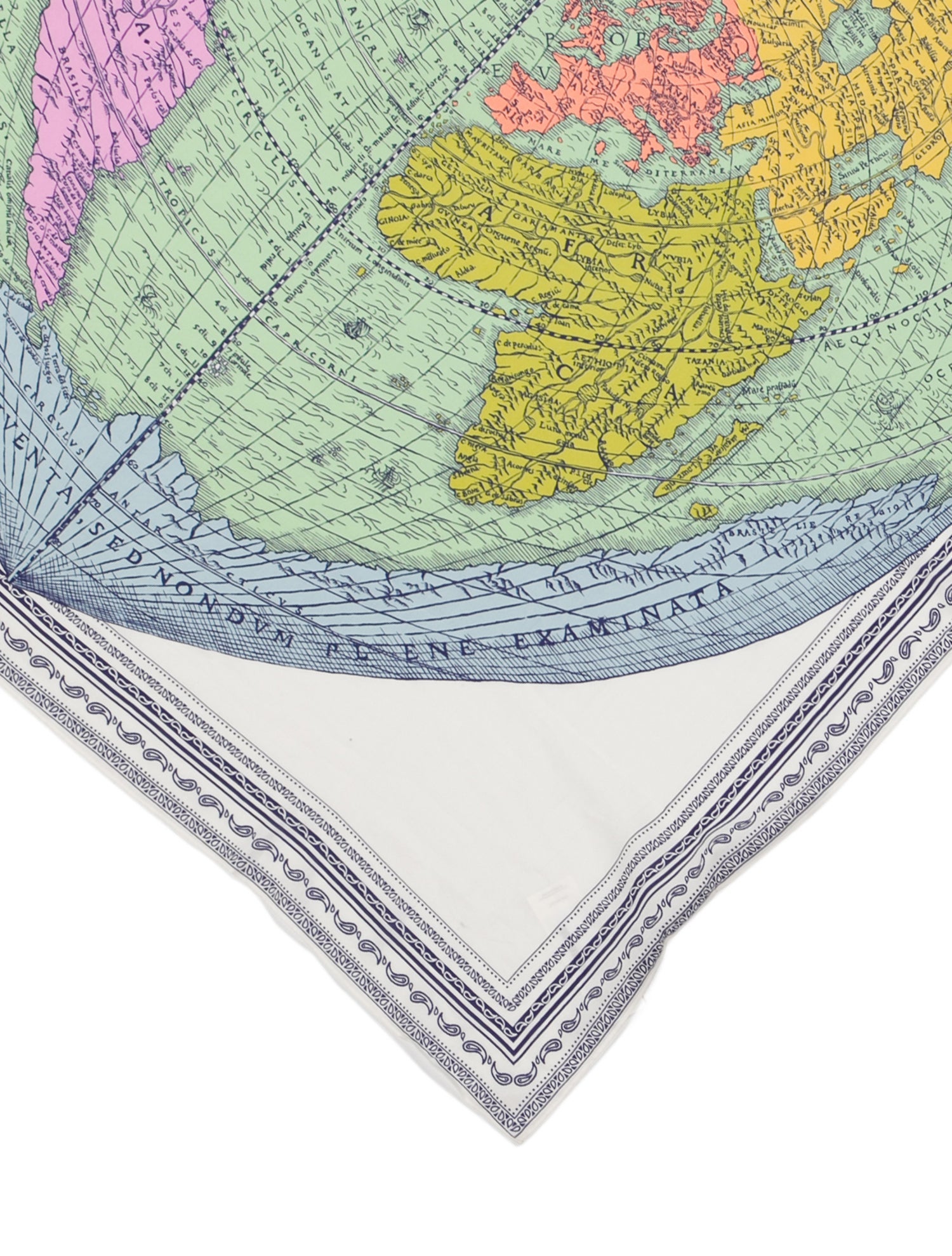 Inoui Editions Mappemonde Printed Shawl