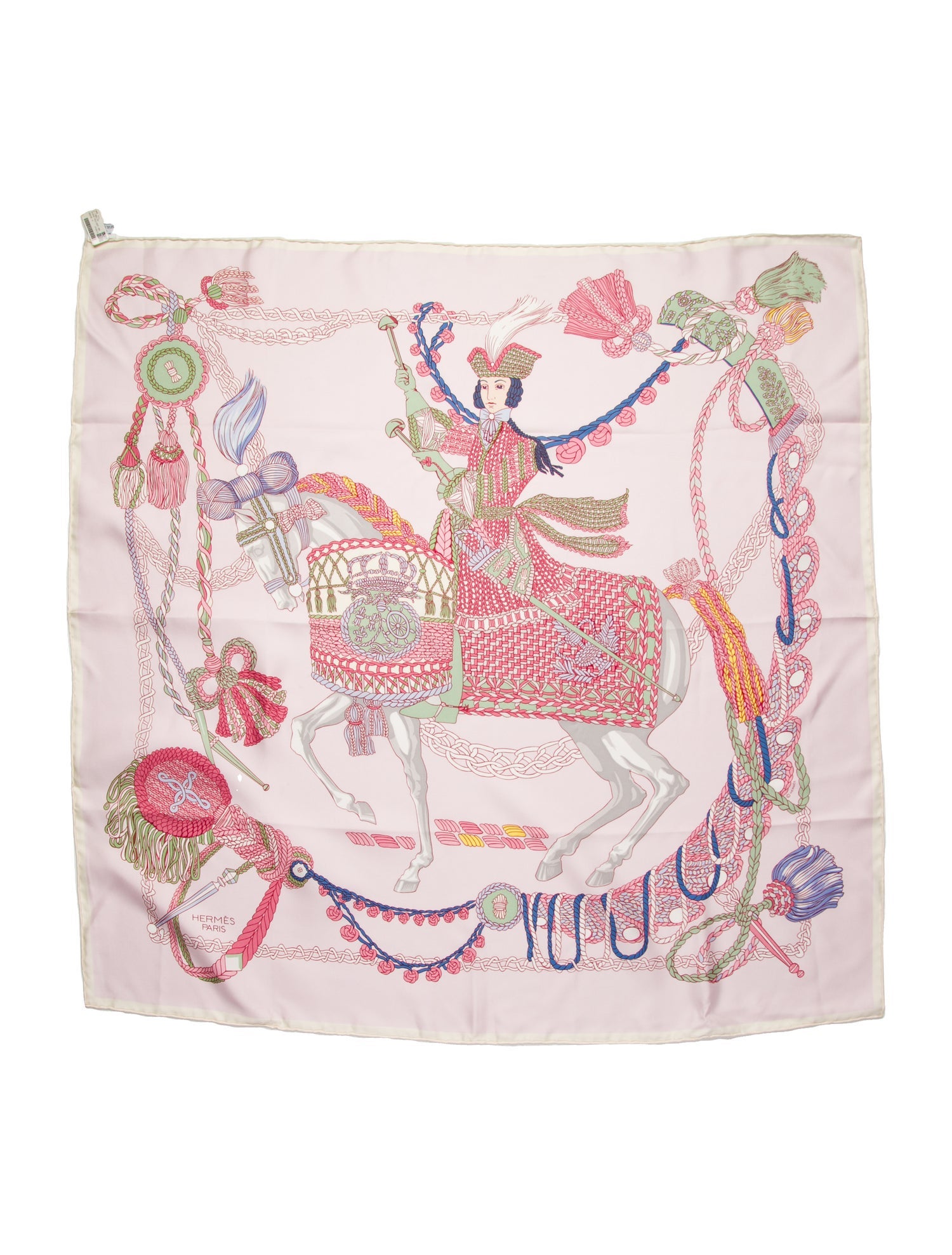 Hermès Le Timbalier Silk Scarf w/ Tags