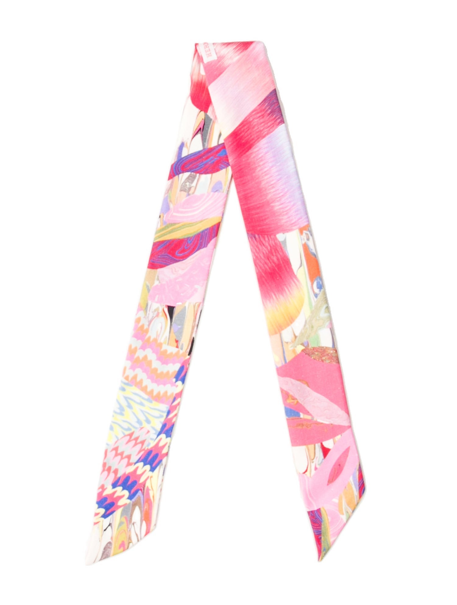 Hermès Limited Edition Kyoto All Over Marble Silk Twilly Scarf w/ Tags
