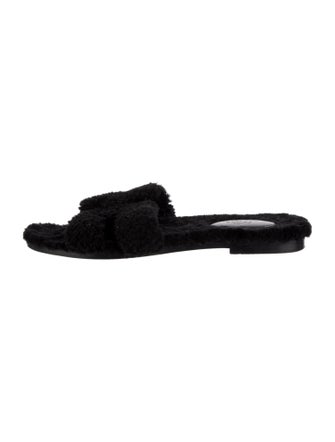 Hermès Oran H Logo Slingback Sandals