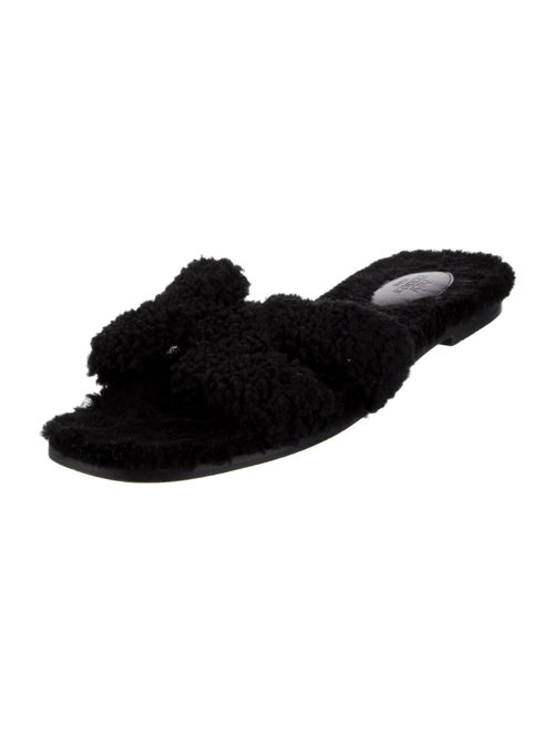 Hermès Oran H Logo Slingback Sandals