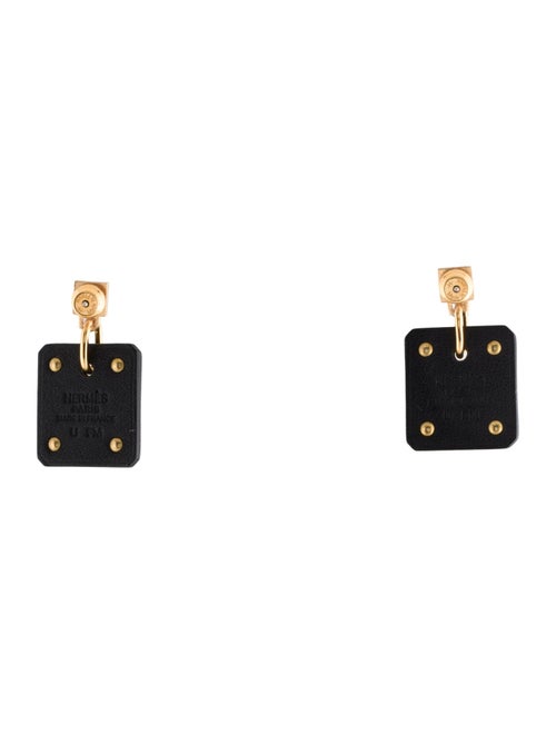 Hermès As de Coeur Drop Earrings