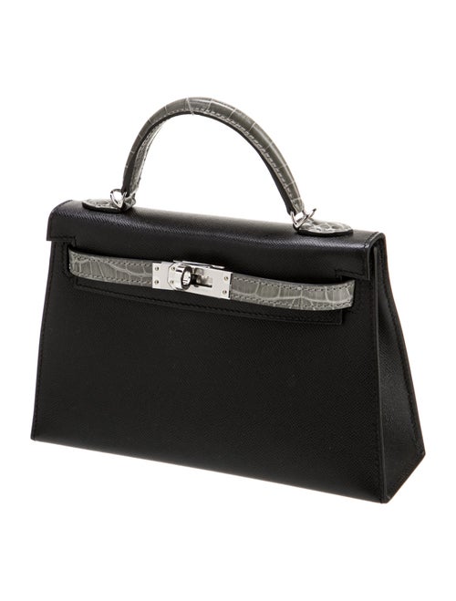 Hermès 2025 Madame & Shiny Alligator Mini Kelly II Touch Sellier 20