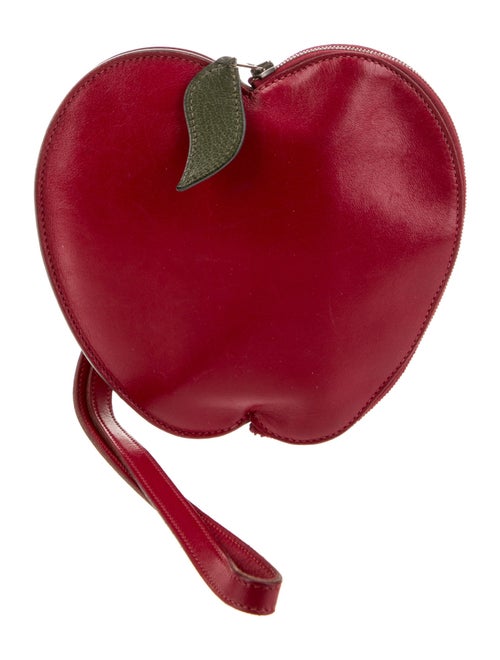 Hermès Tadelakt Tutti Frutti Pomme Clutch