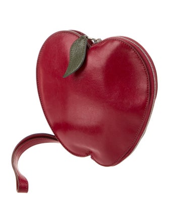 Hermès Tadelakt Tutti Frutti Pomme Clutch