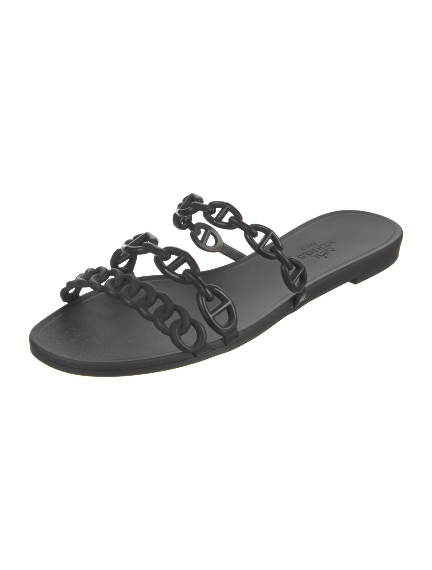 Hermès Rivage Chaîne d'Ancre Insignia Slides