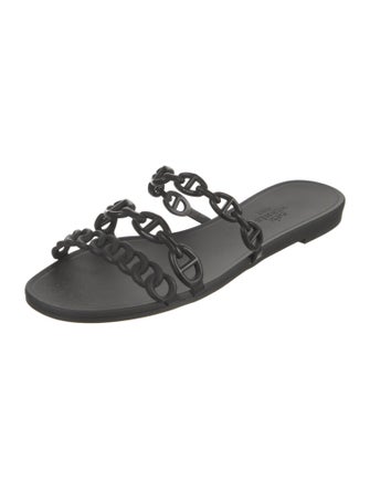 Hermès Rivage Chaîne d'Ancre Insignia Slides