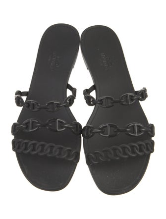 Hermès Rivage Chaîne d'Ancre Insignia Slides