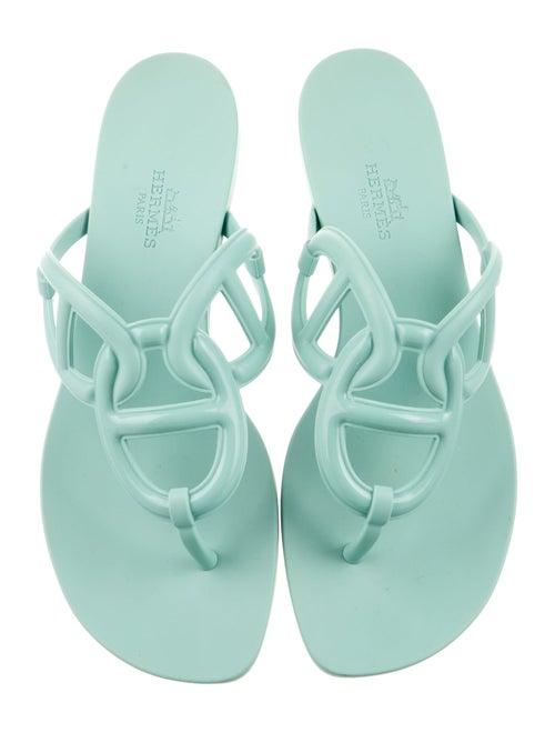 Hermès Egerie Chaîne d'Ancre Insignia Slides