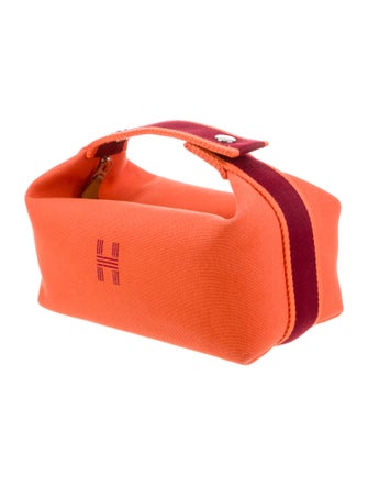 Hermès Small Toile Bride-A-Brac Case