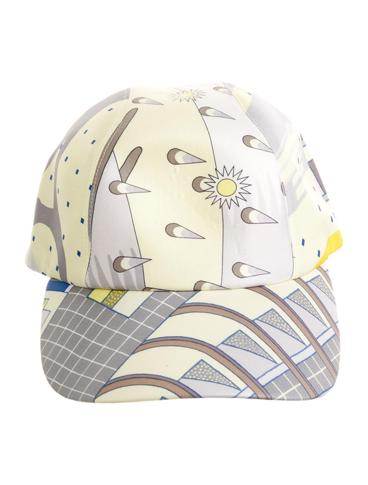 Hermès Silk Printed Baseball Hat