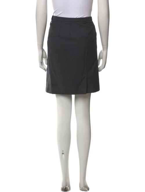 Hermès Wool Mini Skirt