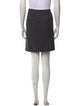 Hermès Wool Mini Skirt