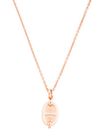 Hermès Mini Maillon Pendant Necklace