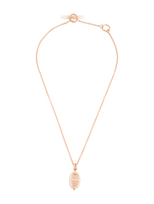 Hermès Mini Maillon Pendant Necklace