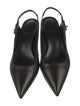 Hermès Lover 40 Leather Slingback Pumps