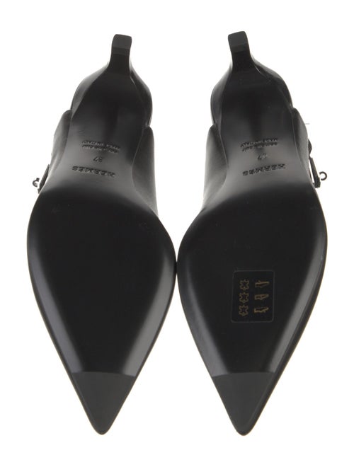 Hermès Lover 40 Leather Slingback Pumps