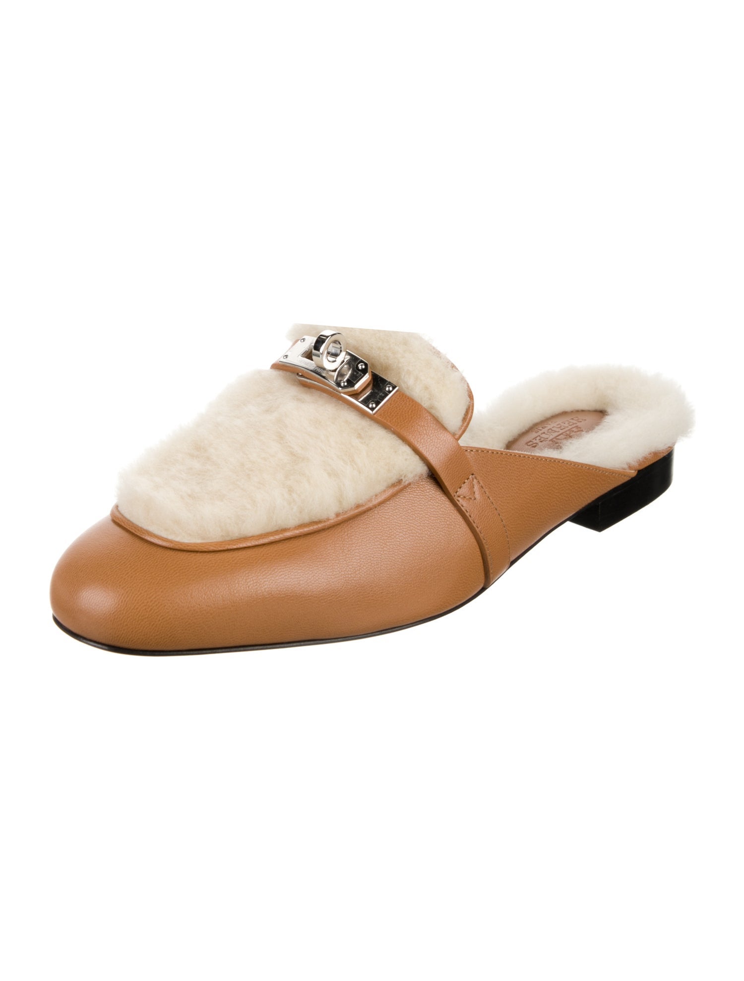 Hermès Oz Shearling Mules