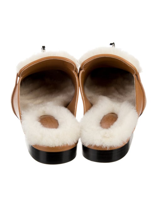 Hermès Oz Shearling Mules