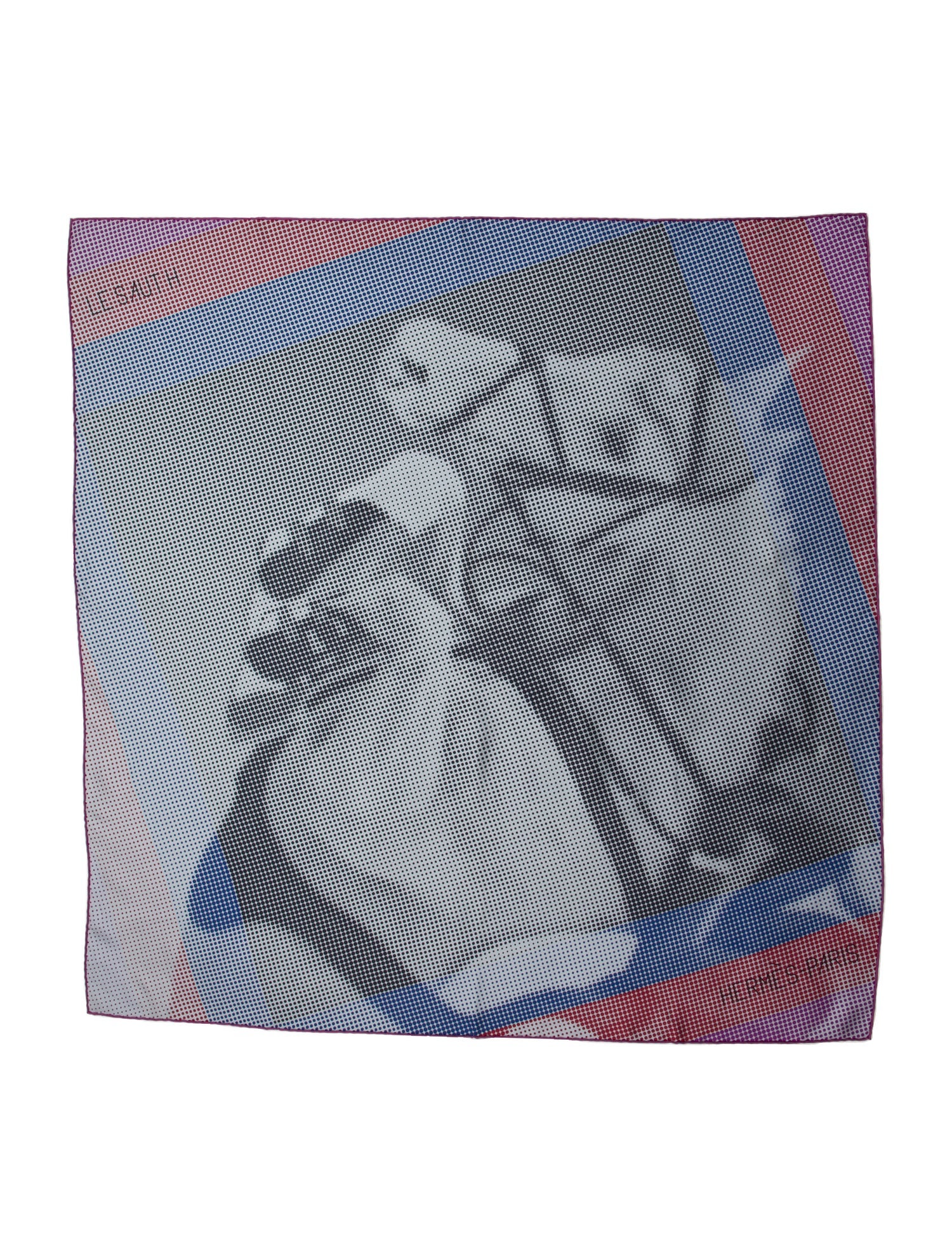 Hermès Le Sauth Silk Scarf