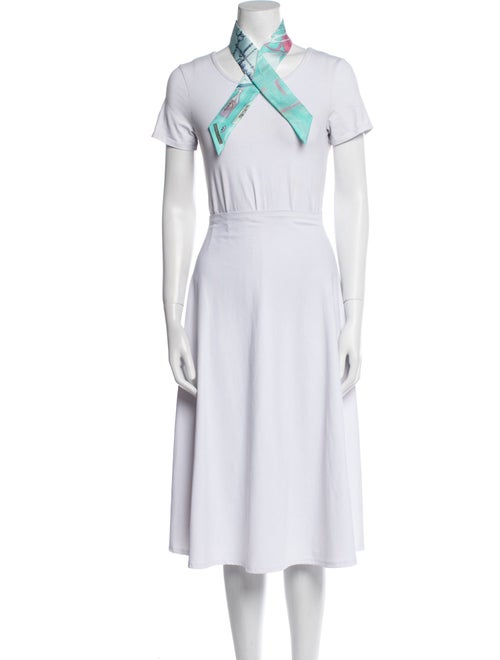 Hermès Calèche Mors et Bouteilles Silk Twilly Scarf