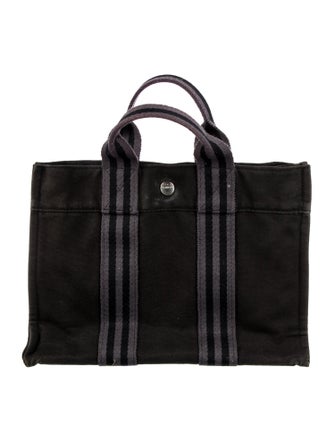 Hermès Toile Fourre-Tout PM