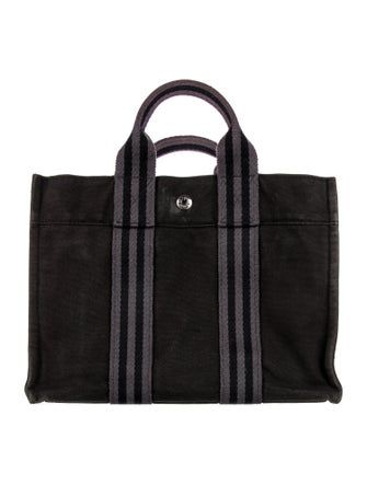 Hermès Toile Fourre-Tout PM