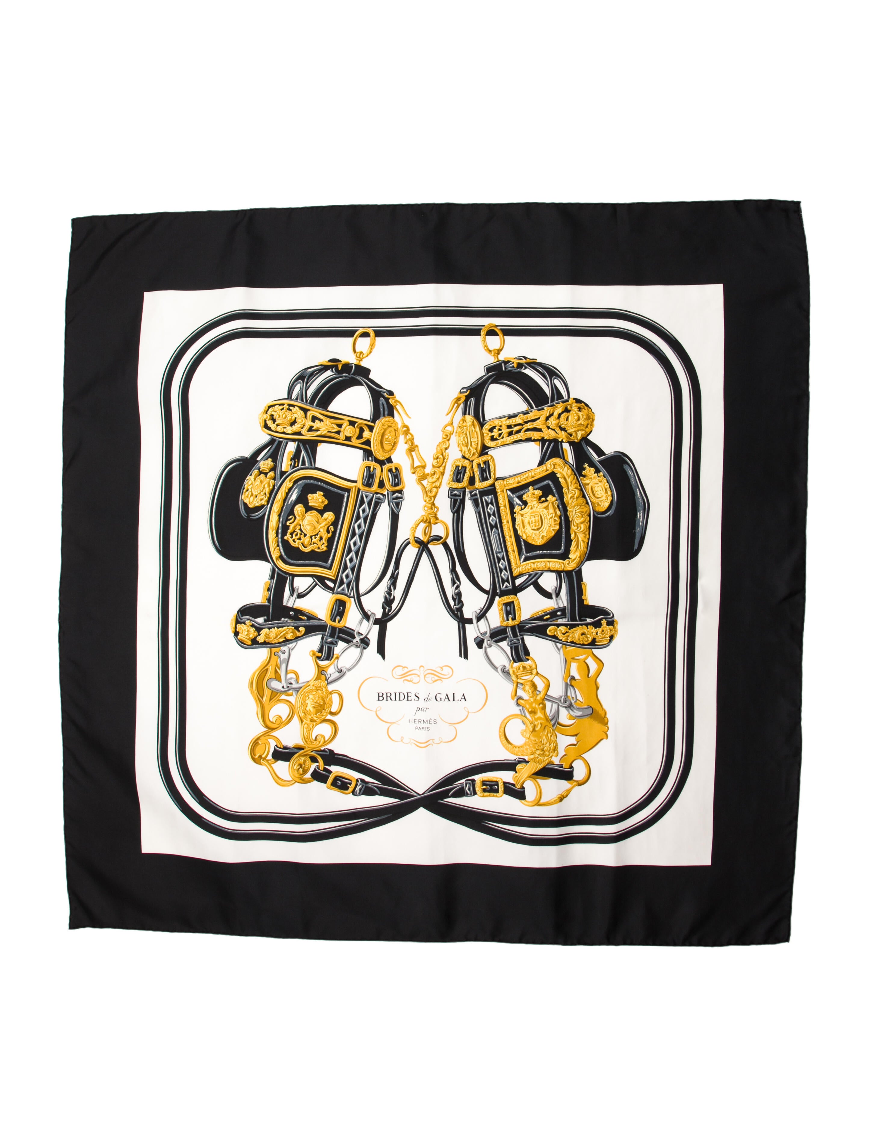 Hermès Brides de Gala Silk Scarf